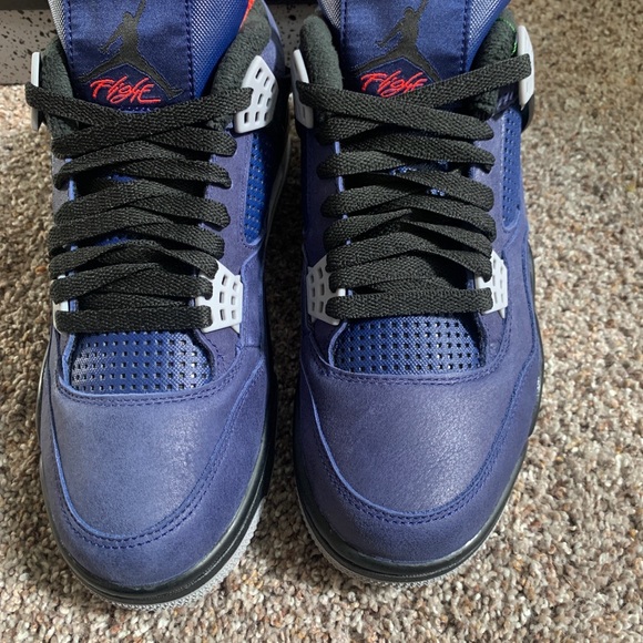 Jordan retro 4 Winterized royal blue main image 5